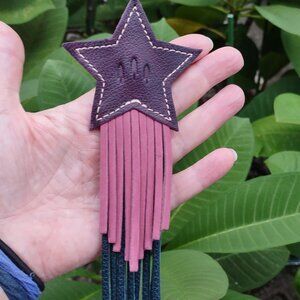Portland Leather Goods Austin exclusive Star keychain flair